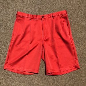 Men’s Red shorts 100% Polyester // Size 36